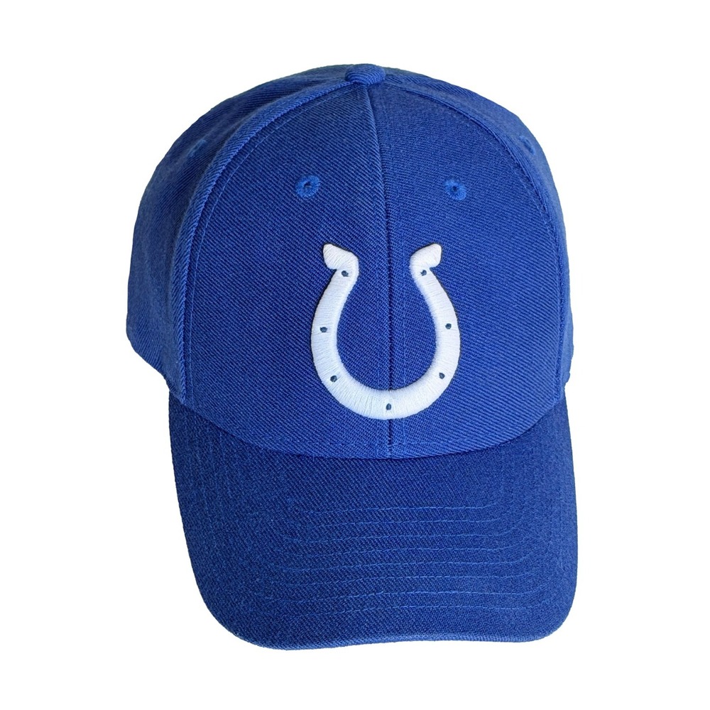 Indianapolis Colts Men's Hat NFL Truckers Hat Team Gear Wool Blend Embroidered